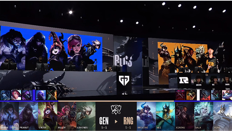 NS翻盘RNG，Chovy团战一打五宿命之战半决赛，锁定晋级资格